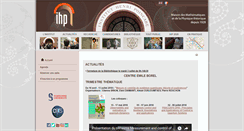 Desktop Screenshot of ihp.fr