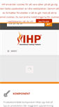Mobile Screenshot of ihp.se