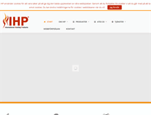 Tablet Screenshot of ihp.se