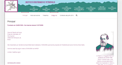 Desktop Screenshot of ihp.org.br